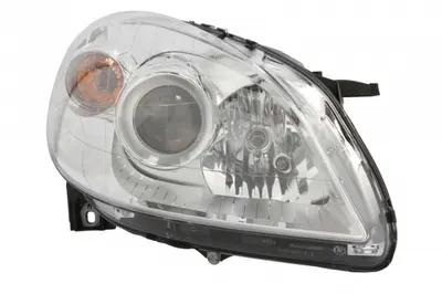 Far fata Dreapta (halogen, H7 H7 W5W, electric, cu motor, culoare insert: cromat) potrivit MERCEDES B SPORTS TOURER (W245)