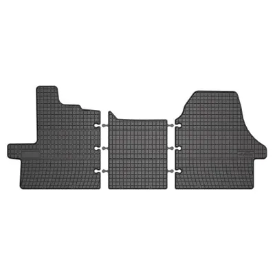 Set covorase cauciuc, 3 Buc , 1 rand Fata, Negru, Pentru: Citroen Jumper Ii 2006-, Bus Delivery Van