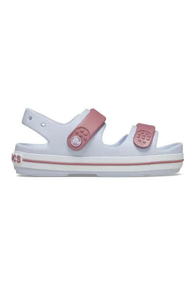 Sandale de cauciuc cu logo Cruiser - Rosu stins/Albastru deschis