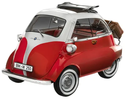 Model de asamblat Revell Modern: Mașini - BMW Isetta 250, 70th Anniversary