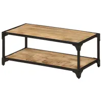 Gossi masuta de cafea, 90x45x35 cm, lemn masiv de mango