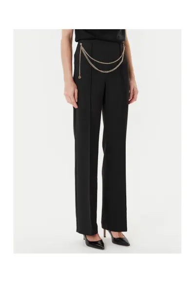 Pantaloni dama palazzo - negru