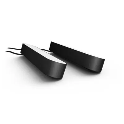 Set 2 Veioze HUE Play light RGB Negru