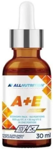 Vitamin A + E, 30 ml, AllNutrition