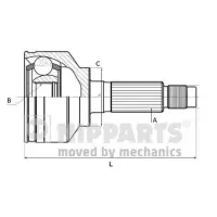 Set articulatie, planetara NIPPARTS J2820509