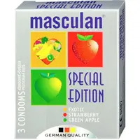 Prezervative Masculan Arome Fructe 3 Bucati