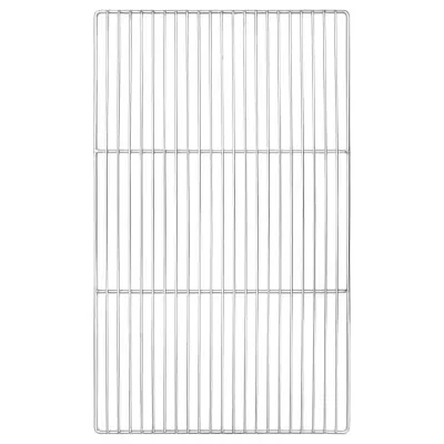 vidaXL Grătar 67 x 40 cm Oţel inoxidabil Argintiu