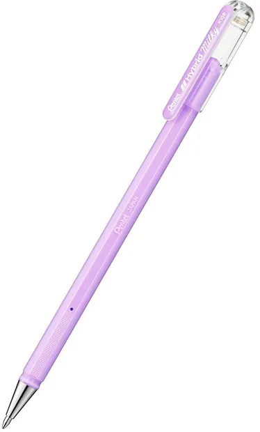 Roller Pentel - Hybrid Milky K 108, 0.8 mm, violet