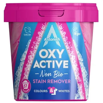 Produs pentru Curatarea Petelor Oxy Active Non Bio 1250g