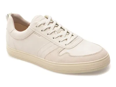Pantofi sport GEOX bej, U65LSE, din piele ecologica
