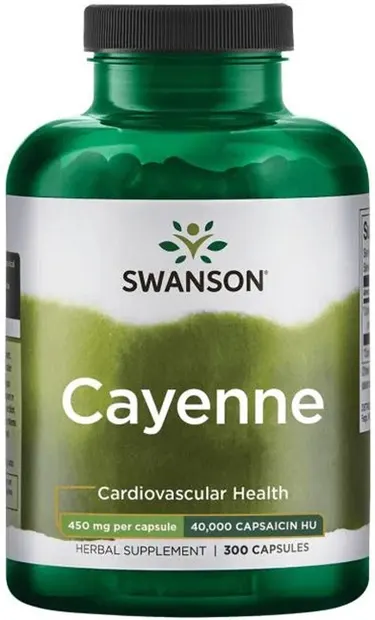 Cayenne, 450 mg, 300 capsule, Swanson