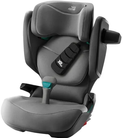 Scaun auto Britax Romer - Kidfix Pro, IsoFix, i-Size, 100-150 cm, Mineral Grey