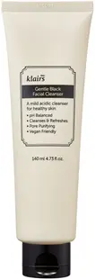 Dear Klairs Gentle Black Spuma de curățare a feței, 140 ml