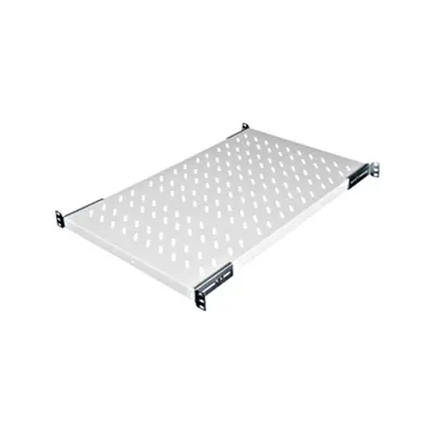 Tavă fixă 19”, 1U, 50kg sarcină, D=720, fixare 4 puncte