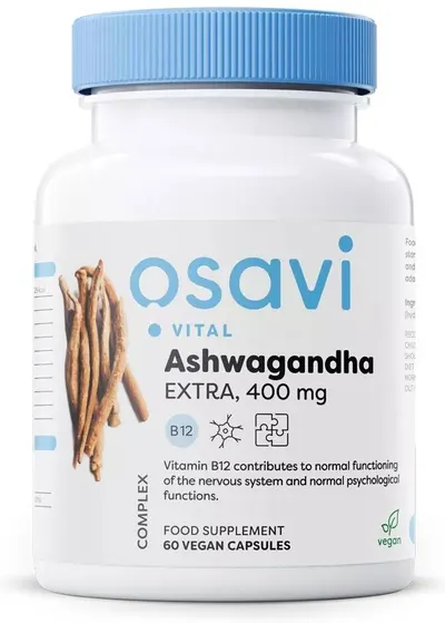 Ashwagandha Extra, 400 mg, 60 capsule, Osavi