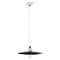 Sospensione D.35 / Pendant D.35 Retro B&w Finish - C1612