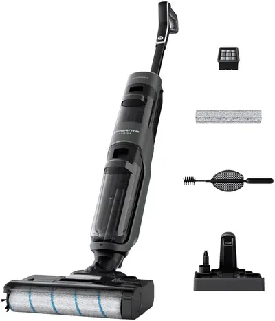 Aspirator vertical Rowenta - X-Clean 4 Wet & Dry, negru