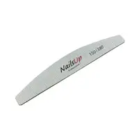 Pilă Unghii NAILSUP Semilună 150/180 pentru Manichiură Profesională și Finisare Unghii