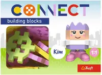 Mini constructor Trefl Connect - Pentru fete, 35 de bucăți