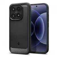 Husa pentru Xiaomi 17, Spigen, Rugged Armor, Neagra Mata ACS10458