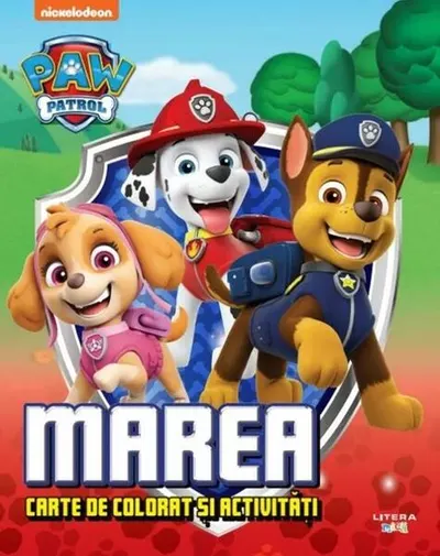 Patrula cățelușilor. Marea carte de colorat și activități - Paperback brosat - ***