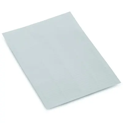 Marker card; as a DIN A4 sheet; plain; white