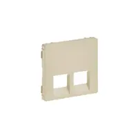 Capac Valena Life - double RJ 45/RJ 11 or RJ 45 + RJ 11 priza - ivory