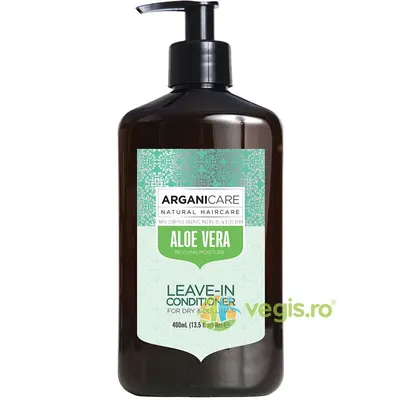 Balsam Leave-In Hidratant pentru Par Uscat si Lipsit de Stralucire cu Aloe Vera 400ml