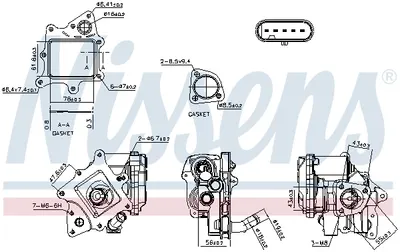 Supapa Egr Potrivit Citroen Jumper Ii; Fiat Ducato; Peugeot Boxer 2.3d 3.0d 04.06