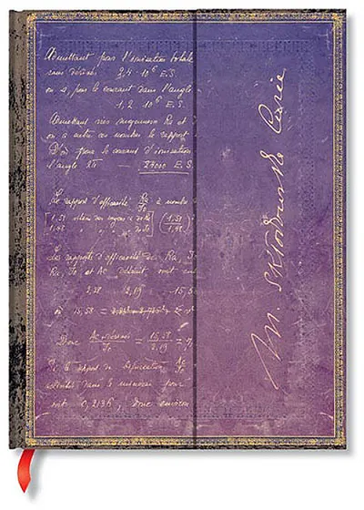 Carnețel Paperblanks - Marie Curie, 18 х 23 cm, 72 pagini