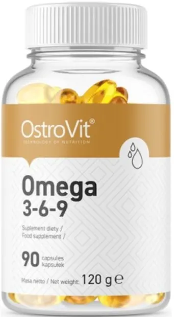 Omega 3-6-9, 90 capsule, OstroVit