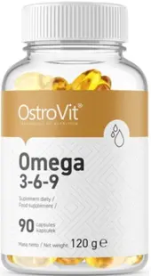 Omega 3-6-9, 90 capsule, OstroVit