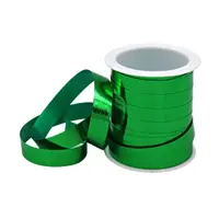 Minirolă rafie lucioasă verde deschis 10m x 10mm