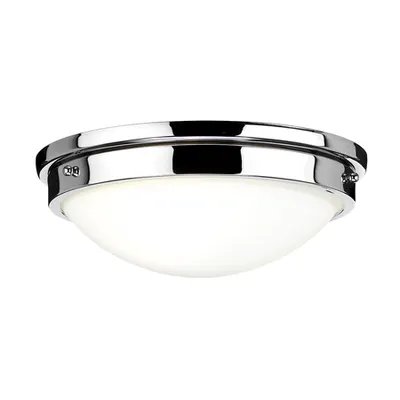 Corp de iluminat decorativ pentru exterior, Gravity 2 Light Flush Light – Polished Chrome
