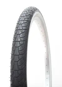 Anvelopă de bicicletă DELI TIRE SA-238 26X2.125 Negru-Alb