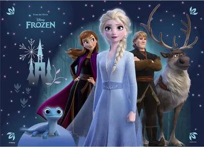 Mapă de birou Derform – Frozen, laminată