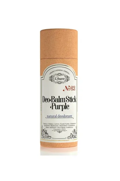 Deodorant solid 100% natural Purple, 60ml, Rosece