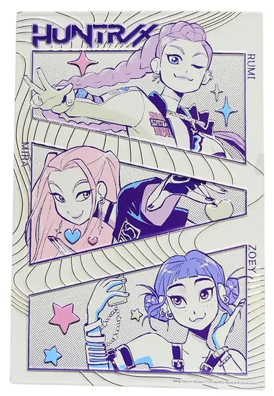 Decorațiuni de perete Moriarty Art Project Animation: KPop Demon Hunters - Rumi Mira Zoey