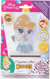 Figurină cu diamant Craft Buddy - Cenușăreasa