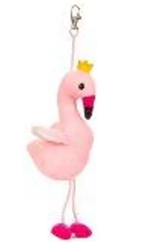 Jucarie de plus Fluffii - Flamingo Nicole 3