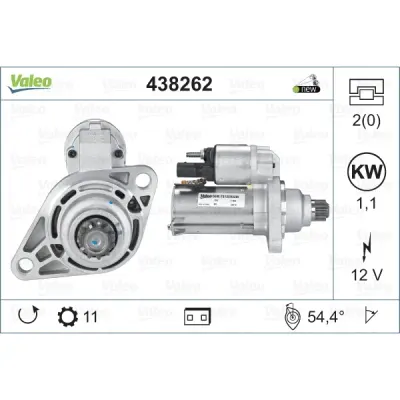 Starter VALEO 438262