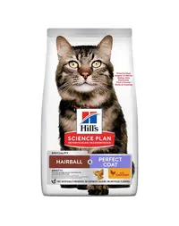 HILL’S Science Plan Hairball &amp; Perfect Coat cu pui 7 kg