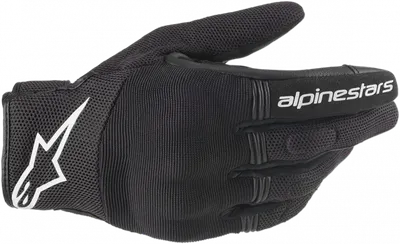 Manusi moto Alpinestars Copper, culoare negru alb, marime 3XL