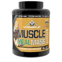 Muscle Meal Mass cu aroma de Ciocolata Rocher, 3kg, Vitabolic