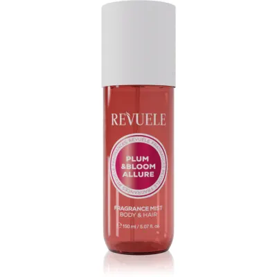 Revuele Plum & Bloom Allure Fragrance Mist brumă parfumată pentru corp si par pentru femei 150 ml