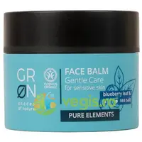 Balsam de Fata Sensitive cu Sare de Mare si Frunze de Afin Pure Elements Ecologic/Bio 50ml