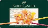 Creioane colorate 36 culori Polychromos Faber Castell