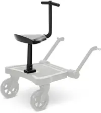 Scaun de bord ABC Design - Kiddie Ride On 2, negru