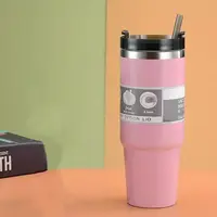Termos Adulti, Otel Inoxidabil, cu Pai, Roz, 600 ml,MIX15005