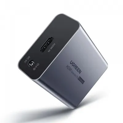 Adaptor Video UGREEN CM455 (20519EU), HDMI - RJ45, 1080P, Gri